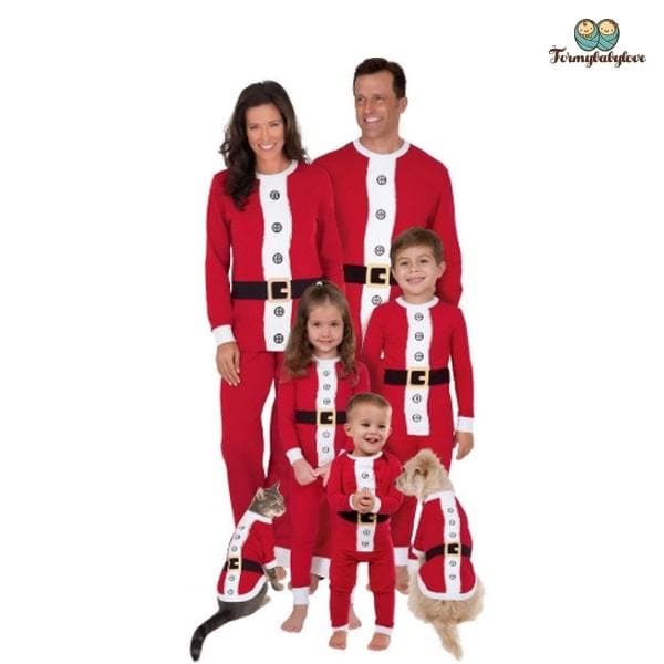 YIZYIF Bébé Garçon Fille Ensemble Noël Déguisement Père Noël Lutin Costume  Pyjama Noël 6-24 Mois Rouge Rouge - Cdiscount Prêt-à-Porter