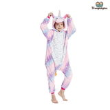 Pyjama licorne galaxy rose