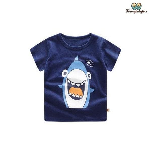 Tee shirt bébé garçon requin