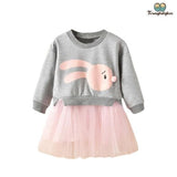 robe fille lapin 